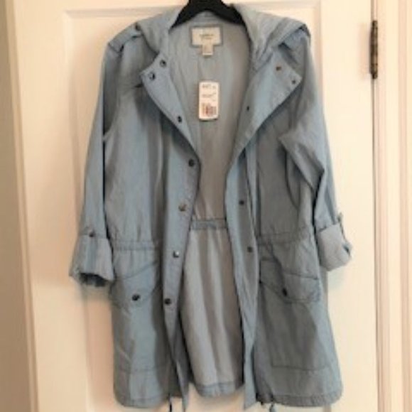 Forever 21 Jackets & Blazers - NWT Chambray Jacket sz L